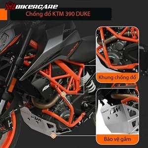 CHỐNG ĐỔ KHUNG KTM DUKE 390 GSADV CHÍNH HÃNG (INOX 3.4)