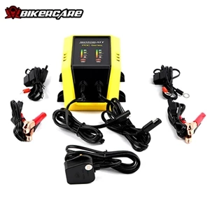 BỘ SẠC BÌNH ẮC QUY MOTOBATT PDC2X2A - 2 CỔNG - CÓ THAN ĐO ĐIỆN TỬ