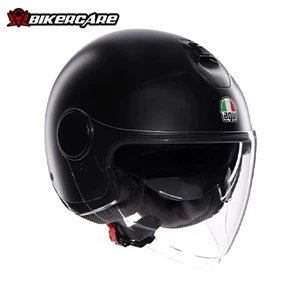MŨ BẢO HIỂM 3/4 AGV ETERES - MONO MATT BLACK - 2024