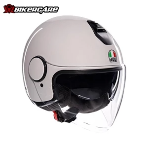 MŨ BẢO HIỂM 3/4 AGV ETERES - MONO MATERIA WHITE - 2024