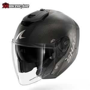 MŨ BẢO HIỂM 3/4 SHARK RS JET CARBON SPEED-TECH Matte Carbon Anthracite Black
