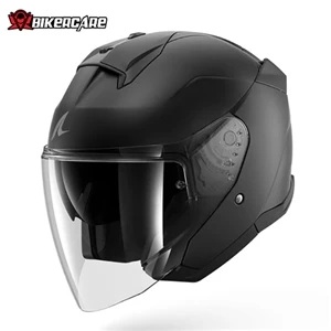 MŨ BẢO HIỂM 3/4 SHARK  SKWAL JET Blank Matte Black Matte