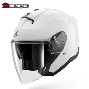 MŨ BẢO HIỂM 3/4 SHARK SKWAL JET Blank Pearly White