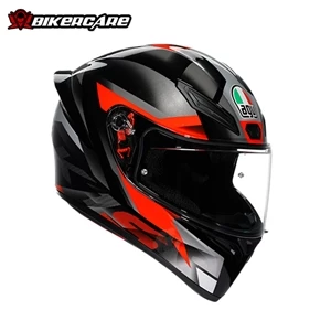 MŨ BẢO HIỂM FULLFACE AGV K1 S - FASTLAP BLACK/GREY/RED - 2025