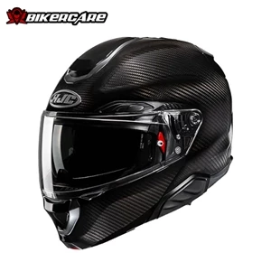 MŨ BẢO HIỂM LẬT HÀM HJC RPHA 91 CARBON - TRƠN