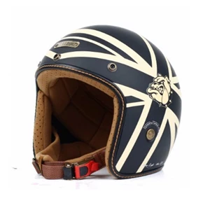MŨ BẢO HIỂM 3/4 BULLDOG HELI FIBERGLASS