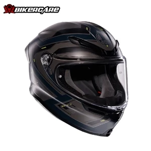 MŨ BẢO HIỂM FULLFACE AGV K6 S - ENHANCE MATT GREY/YELLOW FLUO - 2024