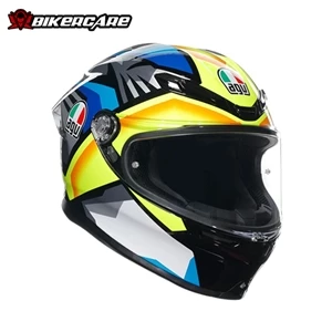 MŨ BẢO HIỂM FULLFACE AGV K6 S - JOAN BLACK/BLUE/YELLOW - 2024