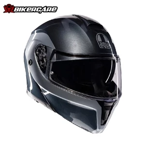 MŨ BẢO HIỂM LẬT HÀM AGV STREETMODULAR - LEVICO GREY/SILVER - 2024