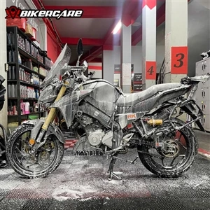 RỬA XE PHÂN KHỐI NHỎ