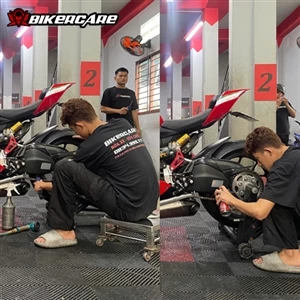 COMBO VỆ SINH - DƯỠNG SÊN XE PHÂN KHỐI LỚN